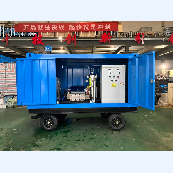 電驅100MPa工業列管高壓清洗設備